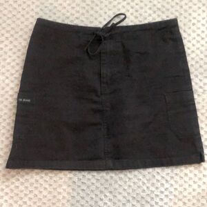 Calvin Klein jeans black mini skirt